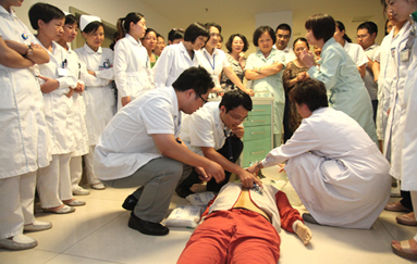 我院开展医技科室应急演练